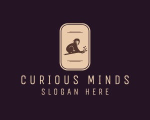 Curious Monkey Apparel logo design