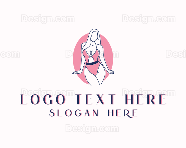 Sexy Swimsuit Bikini Logo