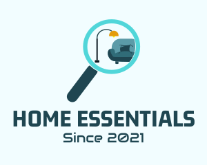 Home Interior Search logo design