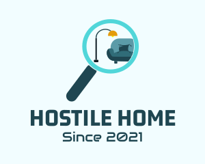 Home Interior Search logo design