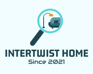 Home Interior Search logo design