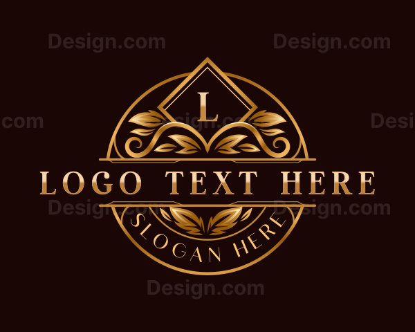 Luxury Ornamental Crest Logo