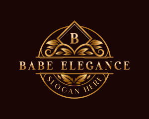 Luxury Ornamental Crest logo design