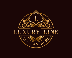 Luxury Ornamental Crest logo design