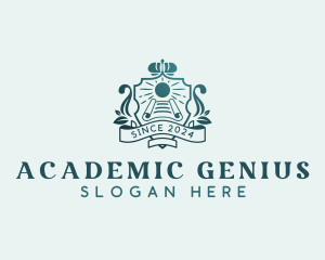 Academic Review Center logo design