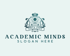 Academic Review Center logo design