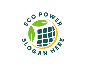 Eco Solar Energy logo design