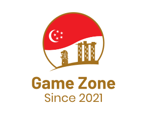Singapore City Flag logo