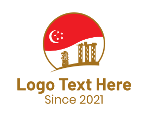 Singapore City Flag logo