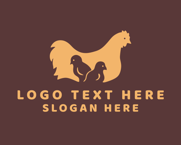 Egg Farm logo example 1