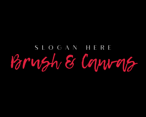 Stylish Brush Business logo