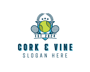 Tennis Sports Tournament Logo