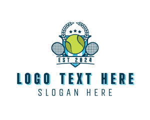 Tennis Sports Tournament Logo