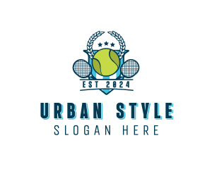Tennis Sports Tournament Logo
