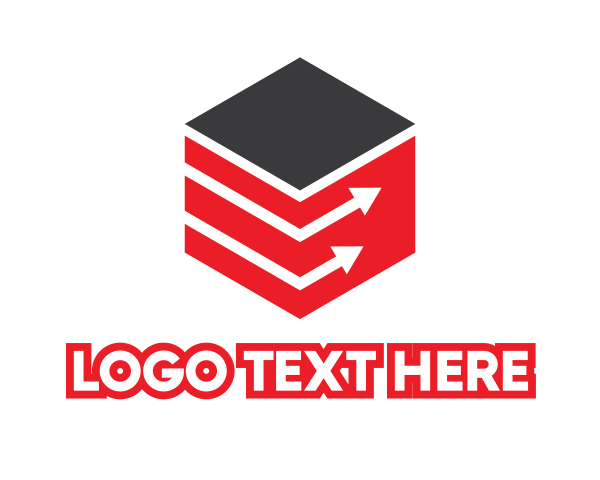 Red Hexagon logo example 2