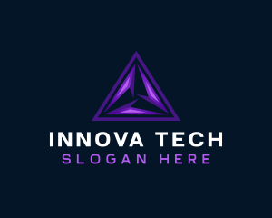 Triangle Digital Tech logo design