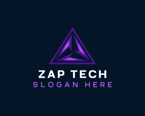 Triangle Digital Tech logo design