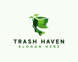 Garbage Bin Disposal logo design