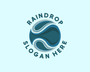 Liquid Water Drop logo