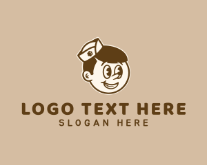 Waiter Hat Guy logo