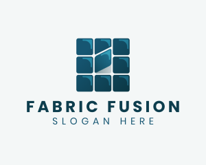 Square Flooring Tile logo design