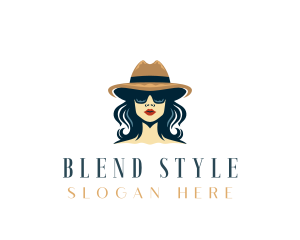 Feminine Hat Style logo design