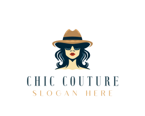 Feminine Hat Style logo design