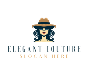 Feminine Hat Style logo design