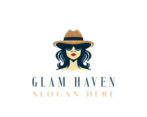 Feminine Hat Style logo design