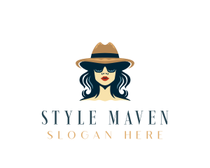 Feminine Hat Style logo design