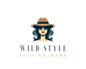 Feminine Hat Style logo design