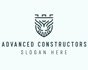 Shield Crest Security logo design