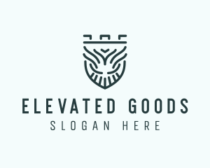 Shield Crest Security logo design