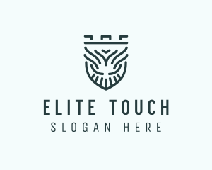 Shield Crest Security logo design