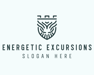 Shield Crest Security logo design