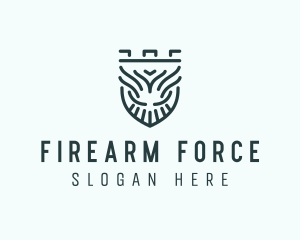 Shield Crest Security logo design