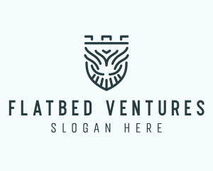 Shield Crest Security logo design