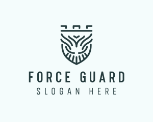 Shield Crest Security logo design