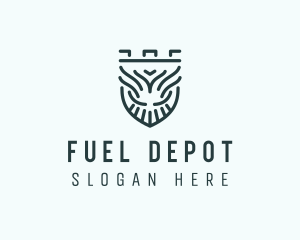 Shield Crest Security logo design