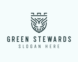 Shield Crest Security logo design