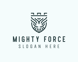 Shield Crest Security logo design