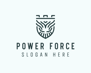 Shield Crest Security logo design