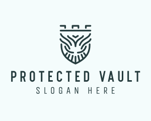 Shield Crest Security logo design