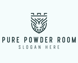 Shield Crest Security logo design