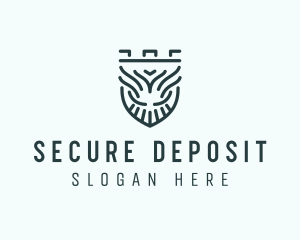 Shield Crest Security logo design