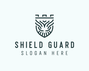 Shield Crest Security logo design