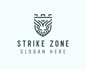 Shield Crest Security logo design