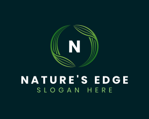 Leaf Nature Spa logo design