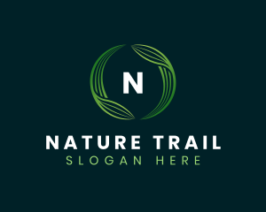 Leaf Nature Spa logo design