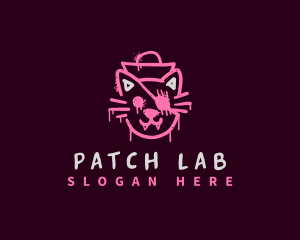 Pirate Cat Graffiti logo